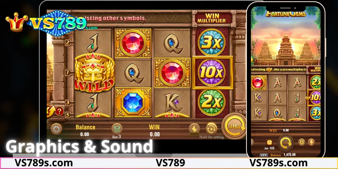 Fortune Gems Slot – Review, RTP, Jackpot Features, Graphics, Mobile Performance, Rewards, Pros & Cons At VS789 2 Graphics & Sound Fotuner Gems