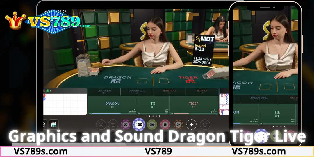 Dragon Tiger Live – Complete Gameplay Review, Strategies, and Live Casino Experience at VS789 Bangladesh 2 Graphics and Sound Dragon Tiger Live vs789