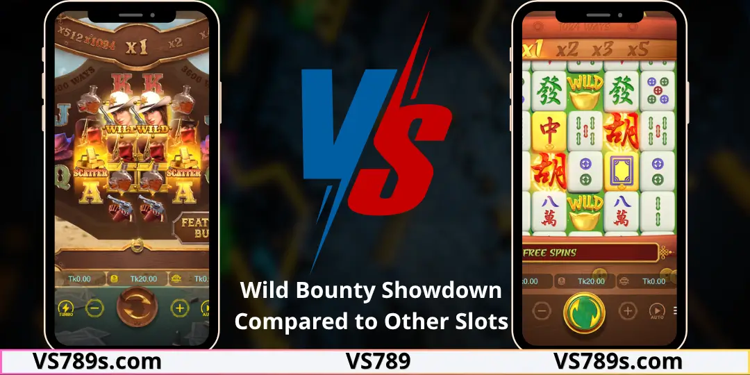 Wild Bounty Showdown PG Review – Gameplay, RTP, Big Wins, Free Spins, Features, Graphics & Complete Player Experience - VS789 3 Wild Bounty Showdown Compared to Other Slots VS789